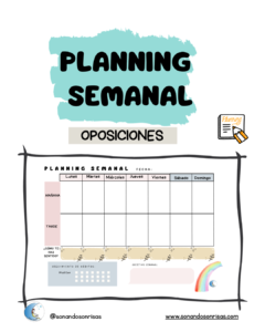 plannning semanal
