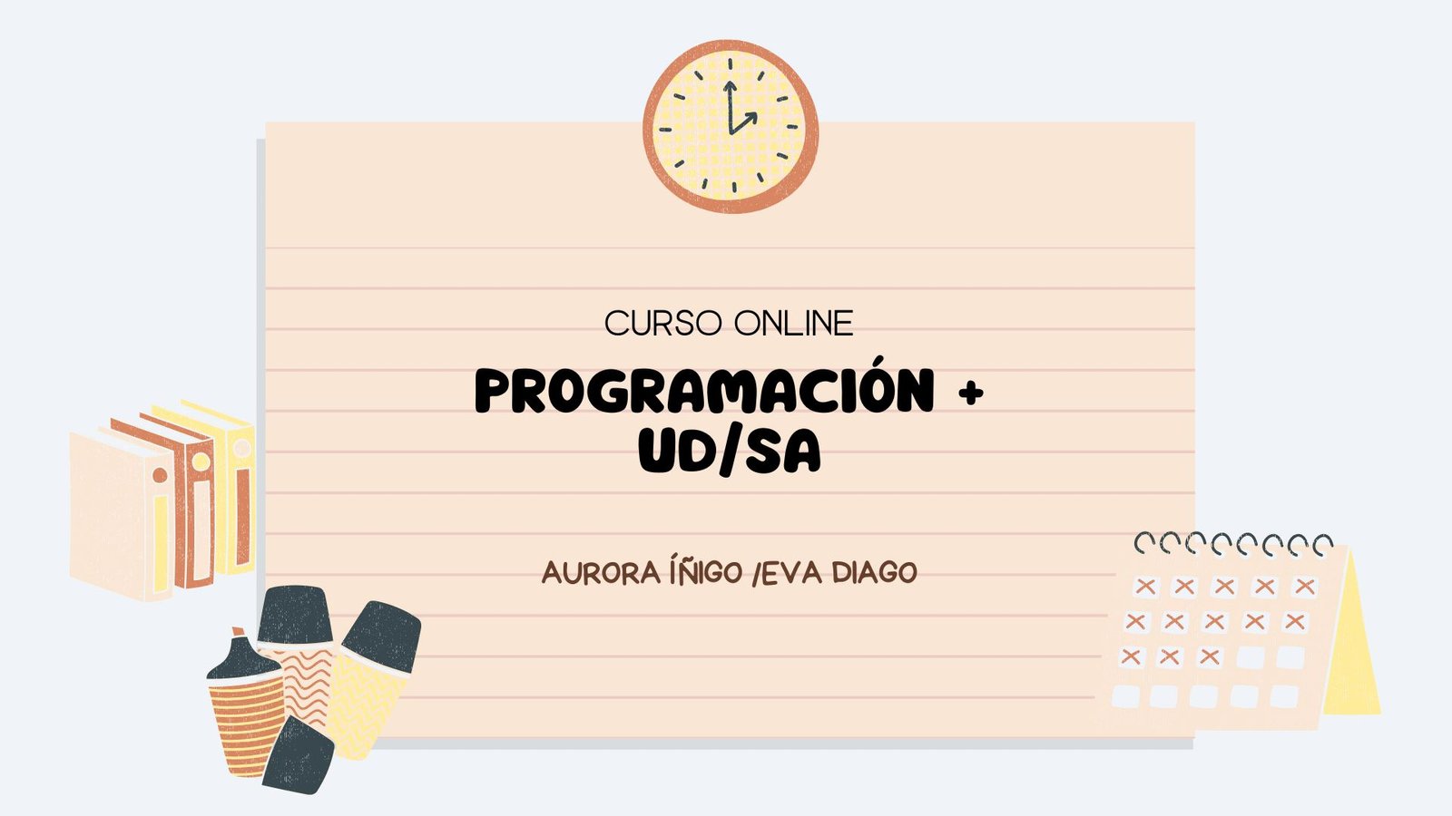 Programación y unidades didácticas